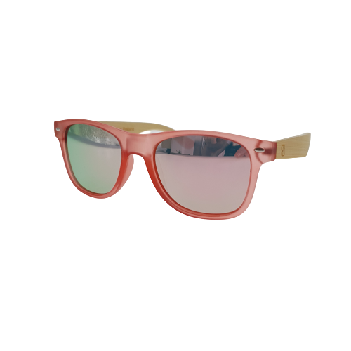 17PNK - Pink Frame with gold reflective lens